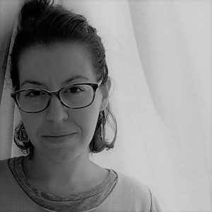 Natasha Chatziangeli photo b&w