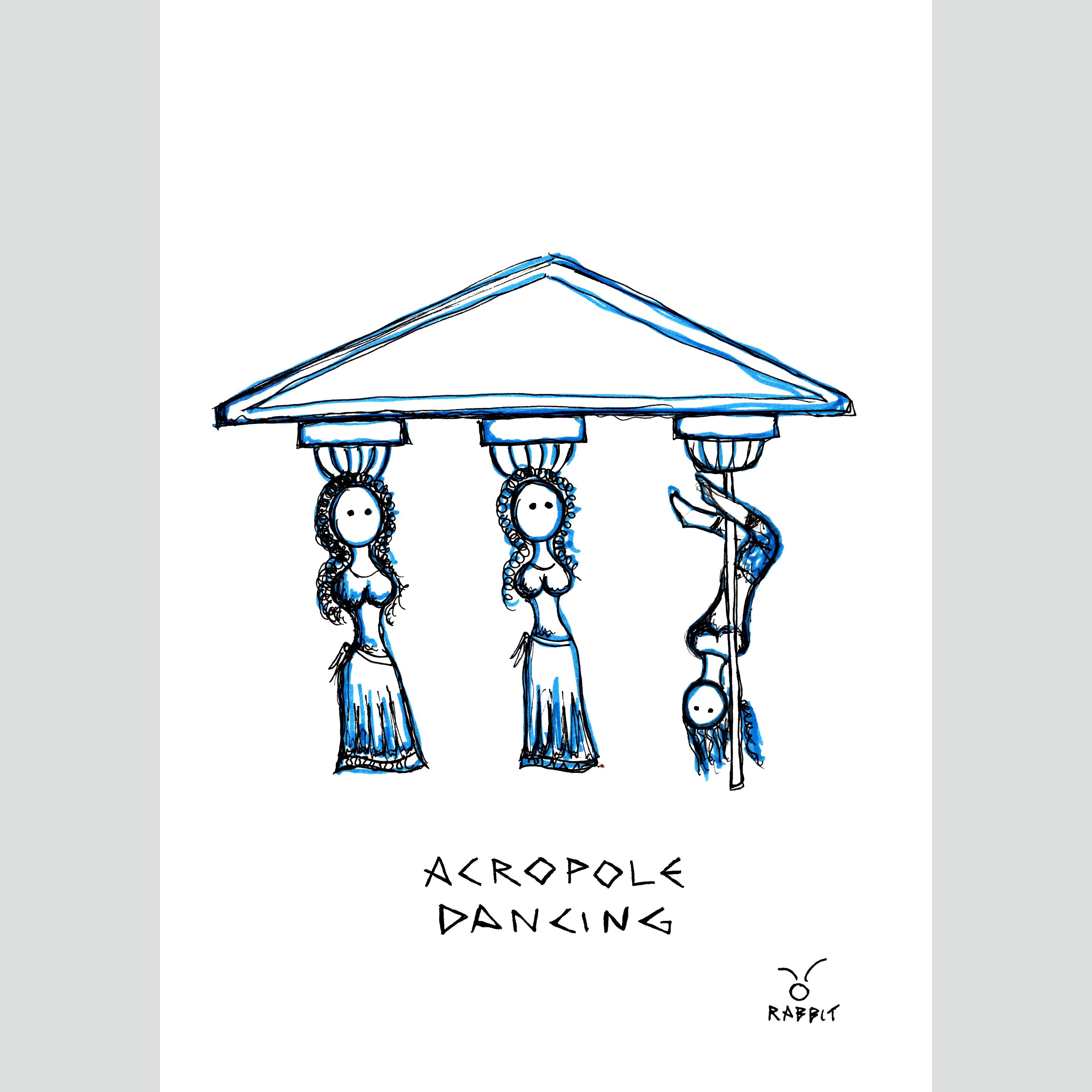 The Rabbit Knows Prints / Anarchy in the Caryatids - Image 7