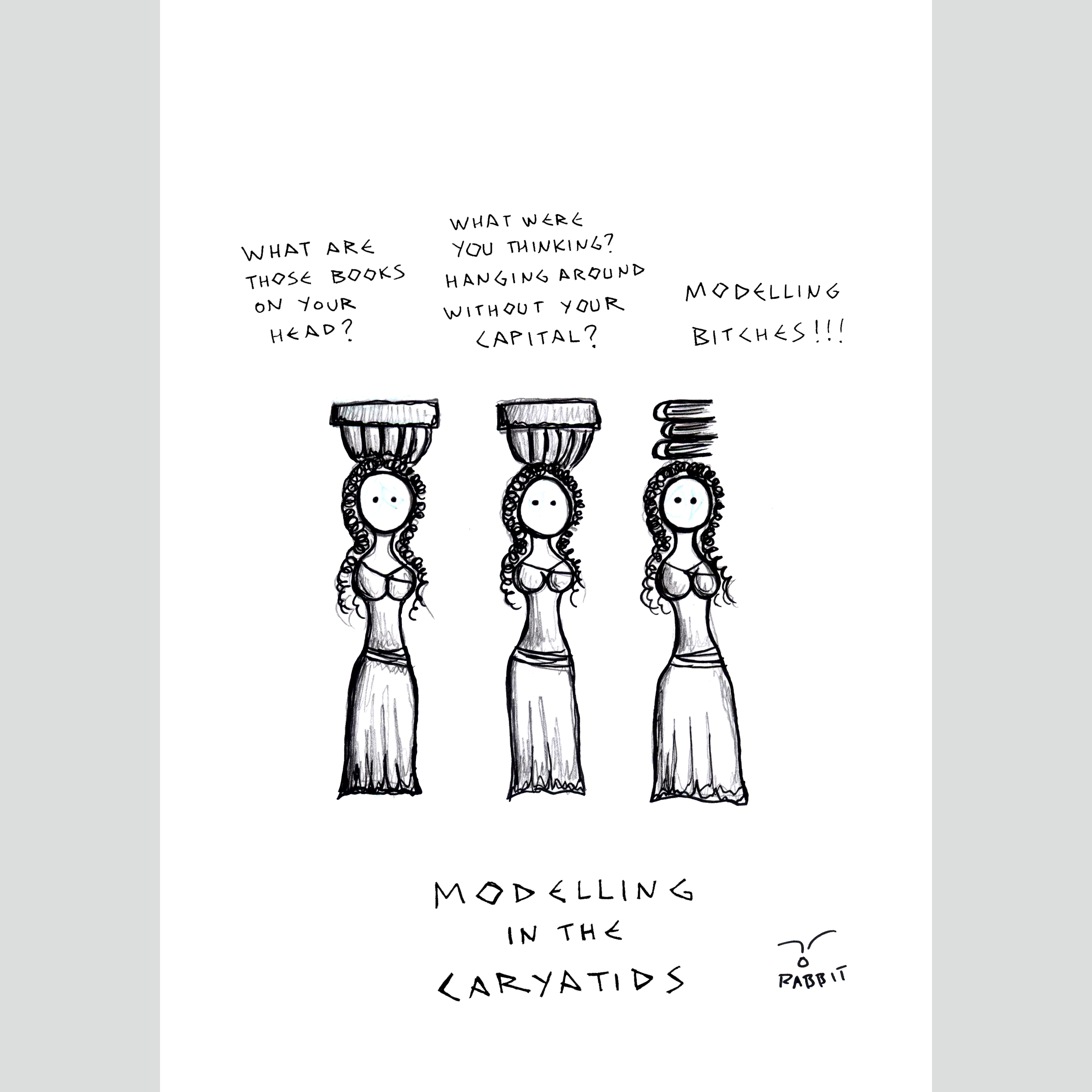 The Rabbit Knows Prints / Anarchy in the Caryatids - Image 12
