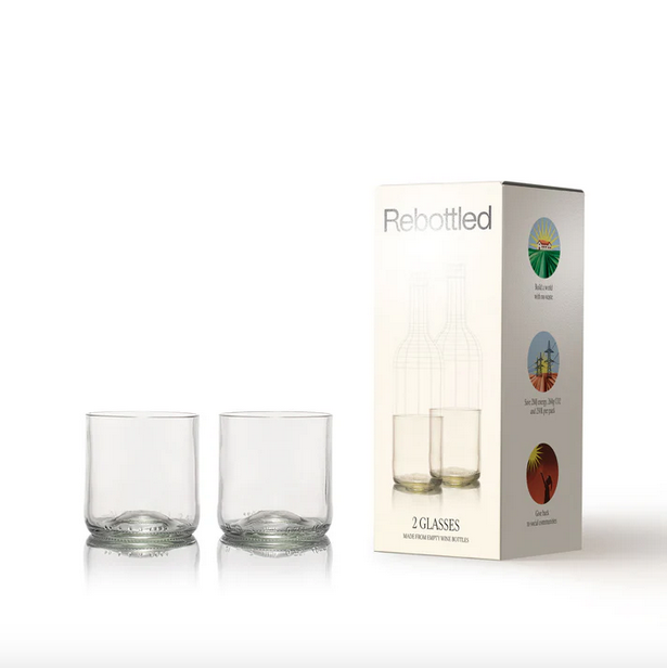 Rebottled / Short Tumbler 2-pack - Image 4