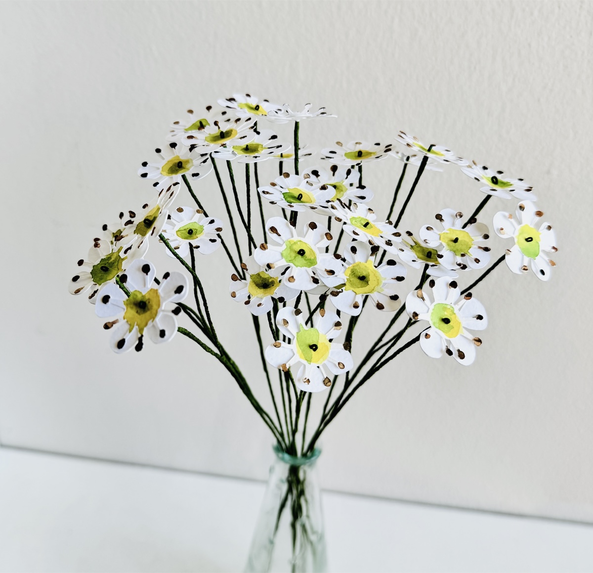 Paper flowers . fiori di campo - Image 4